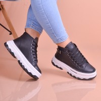               Bota Plataforma Feminino Preto - Bota - Levit Calçados